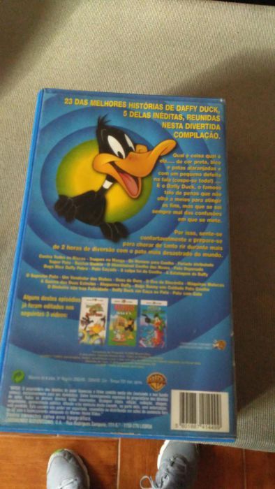 Pack vhs animação Warner - espectáculo daffy duck