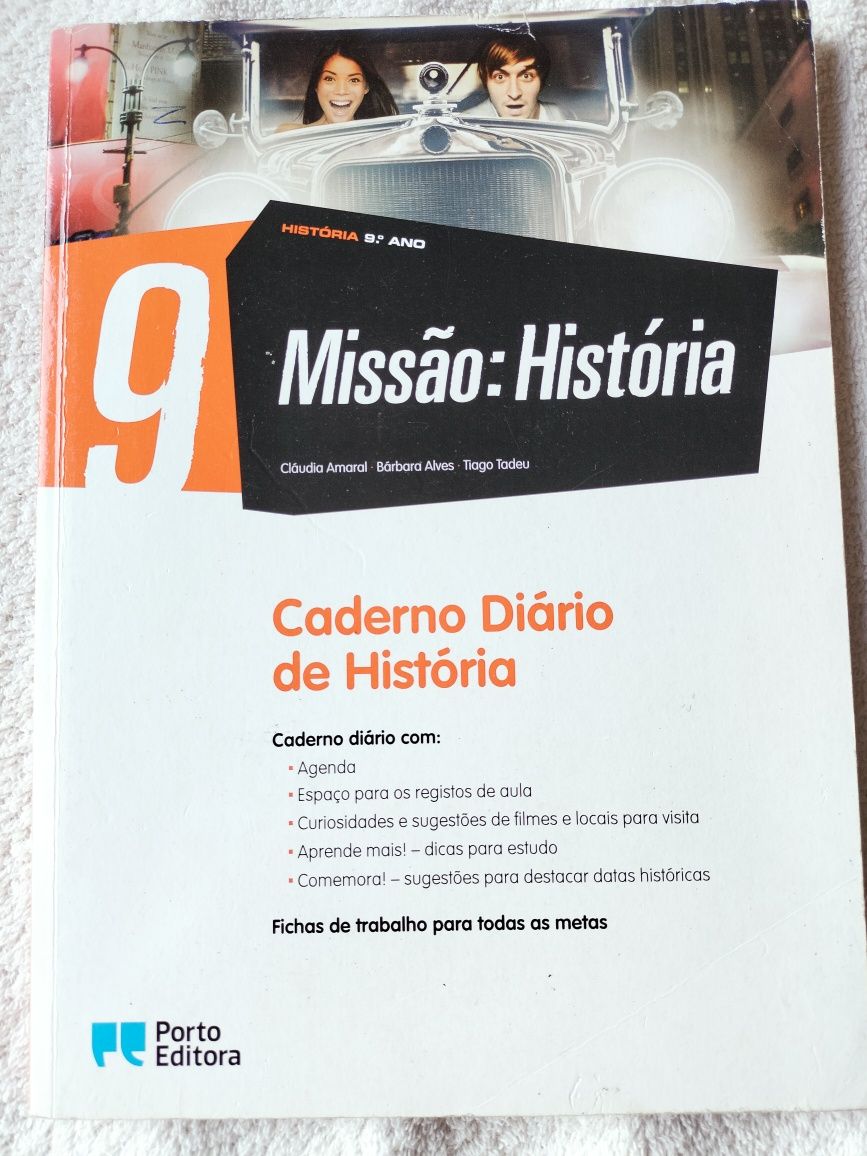 Caderno de atividades 9o ano Missão História, Geovisao, Novo FQ9,