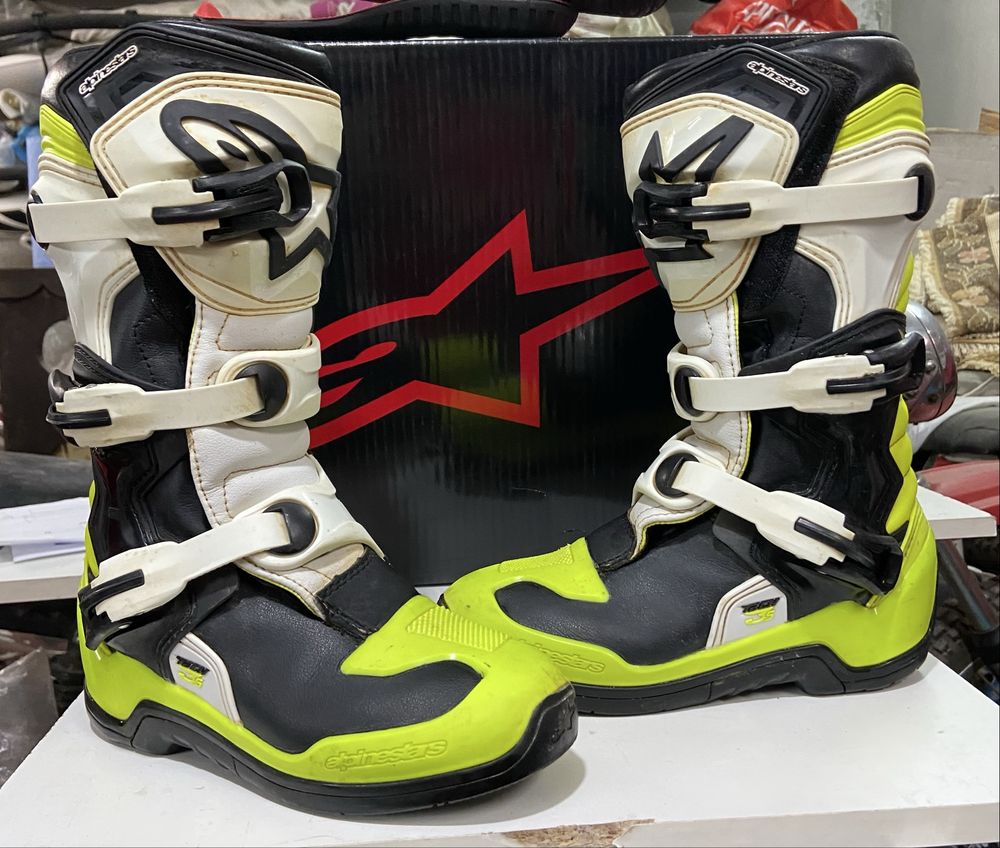Botas motocross criança