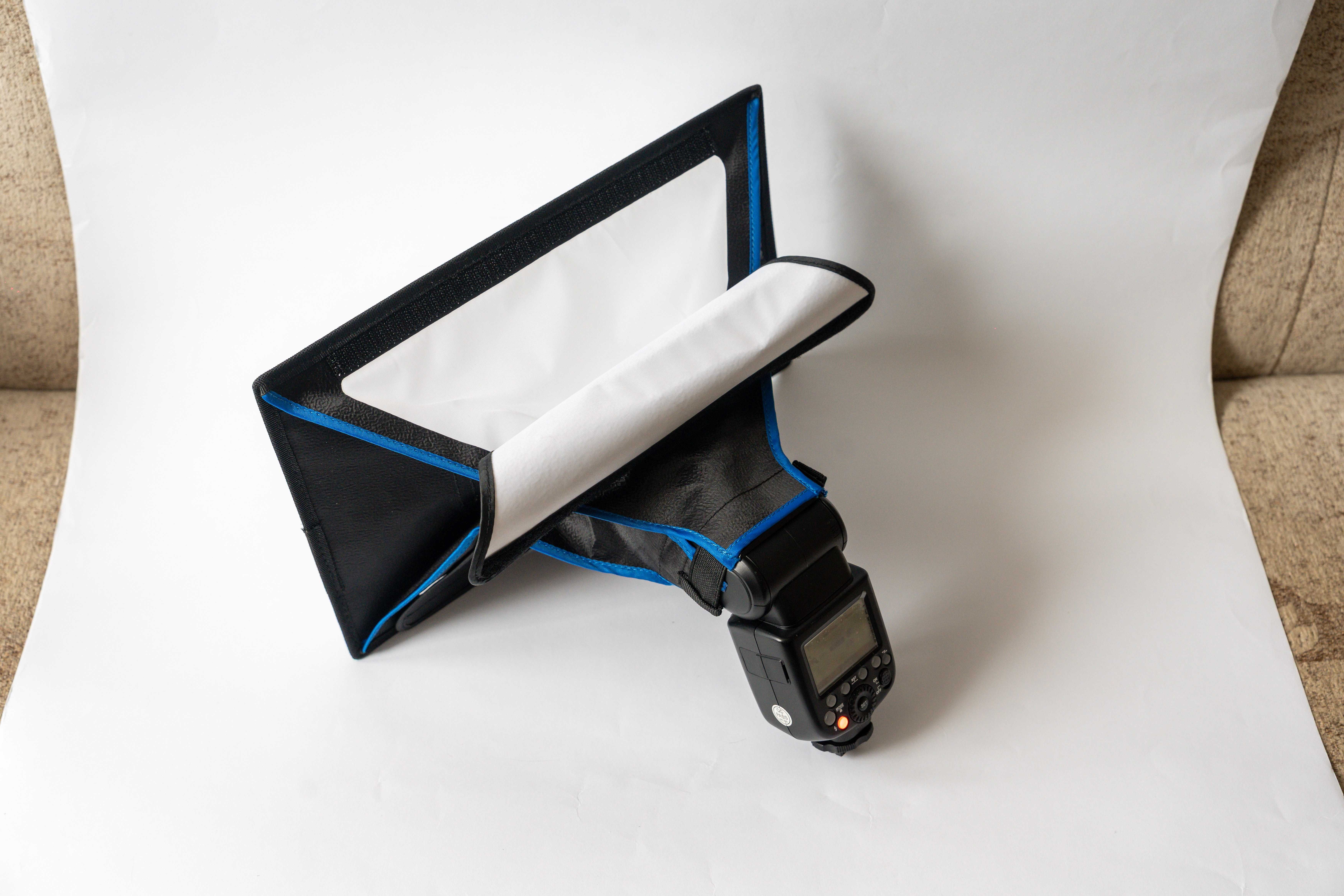 Softbox na reporterską lampę błyskową