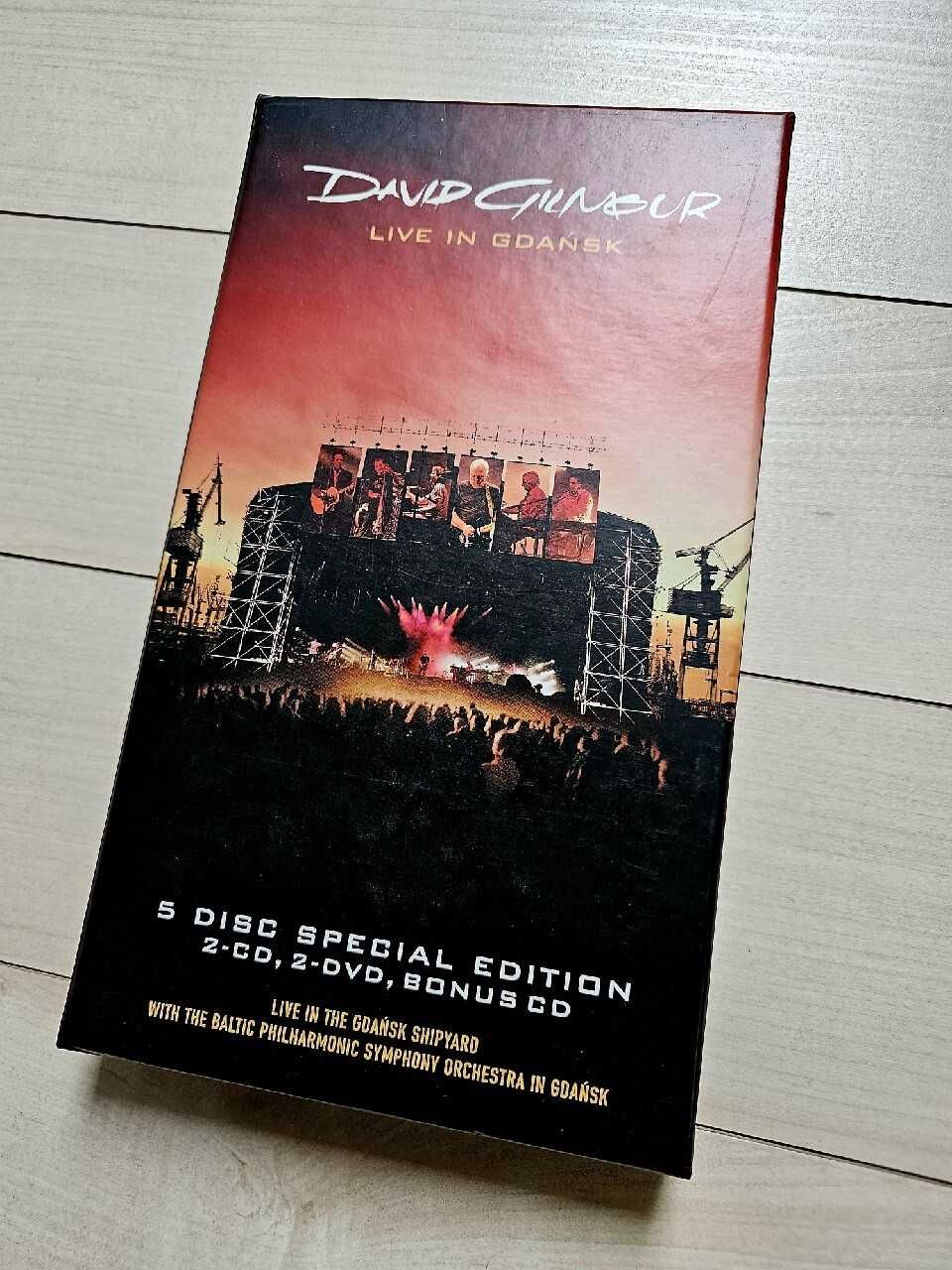 David Gilmour - Live in Gdańsk - 5 disc edition / NM