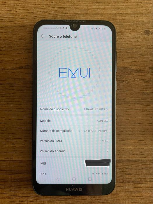 Huawei Y5 2019 com pelicula
