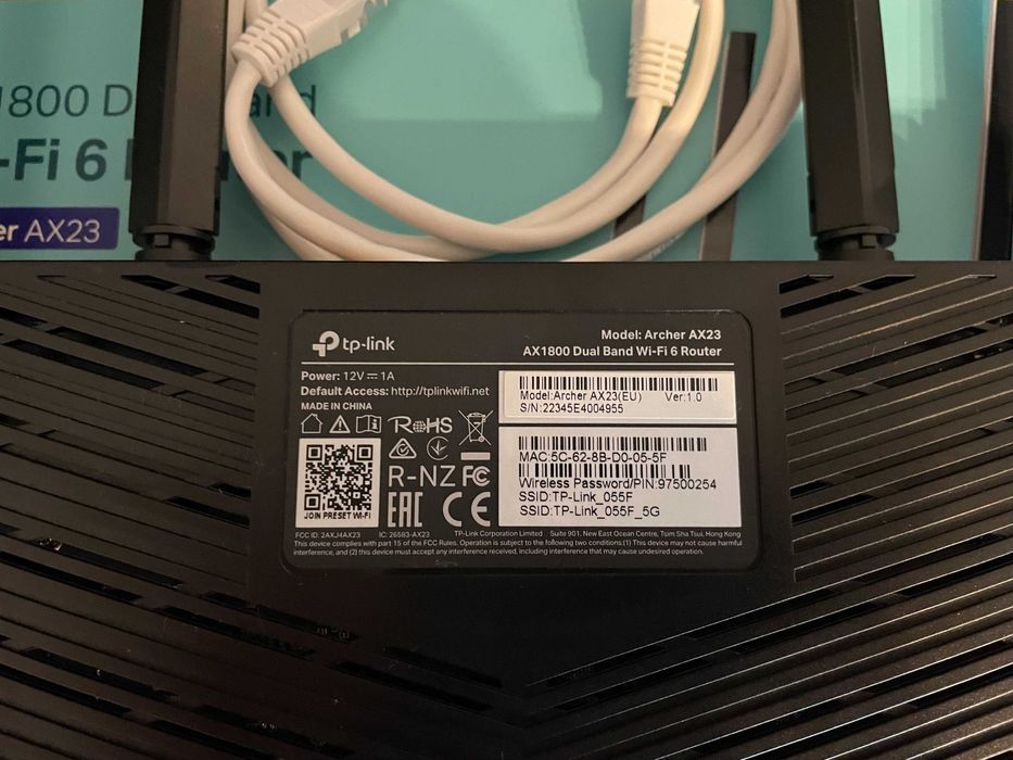 Router TP-Link Archer AX23 AX1800 Wireless Wi-Fi 6