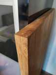 Nowe biurko klepka dębowa 140x75x3.7
