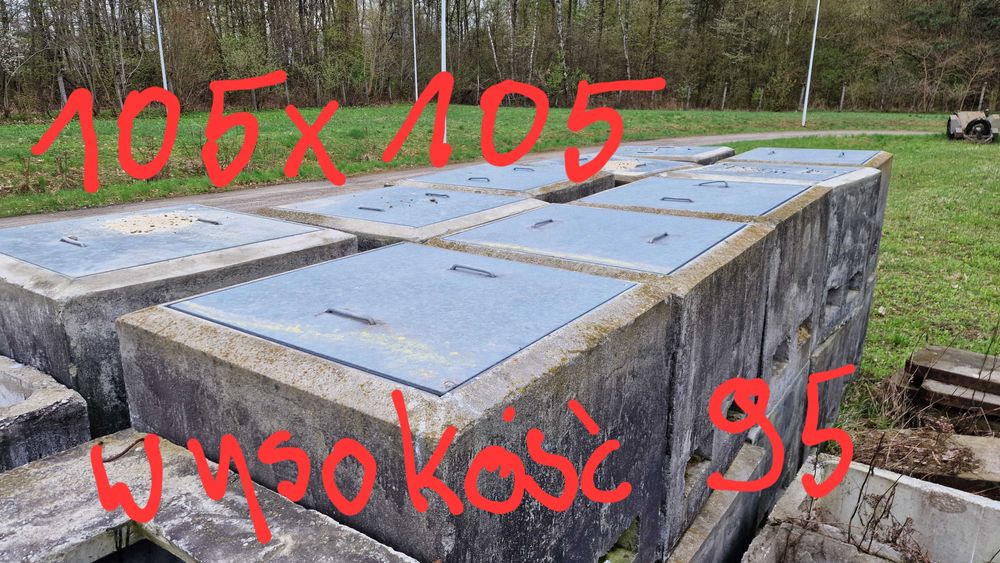 Studzienka betonowa.