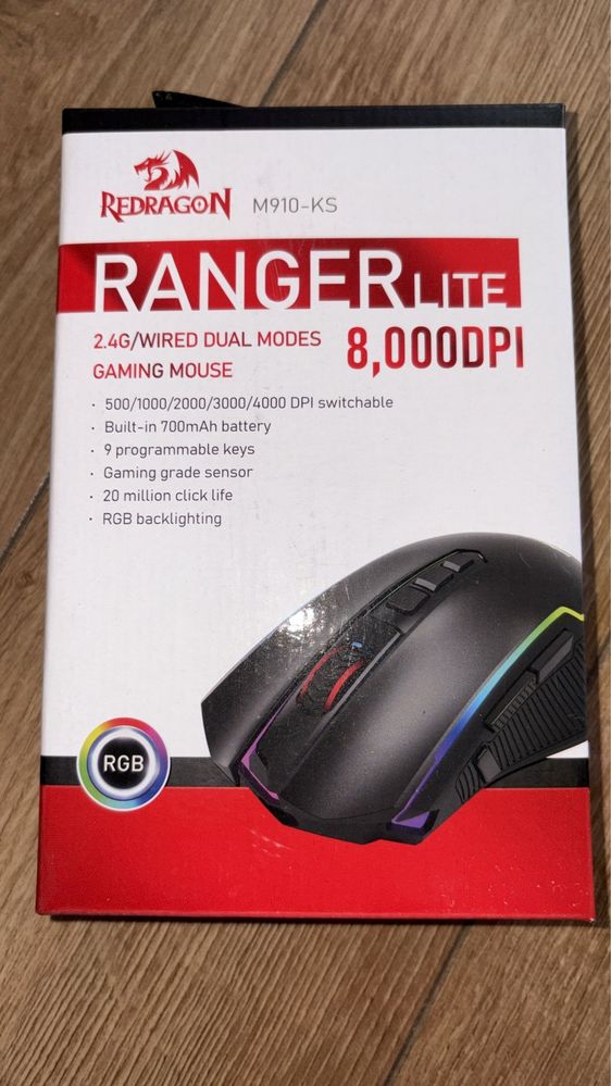 Mysz REDRAGON Ranger Lite M910-KS