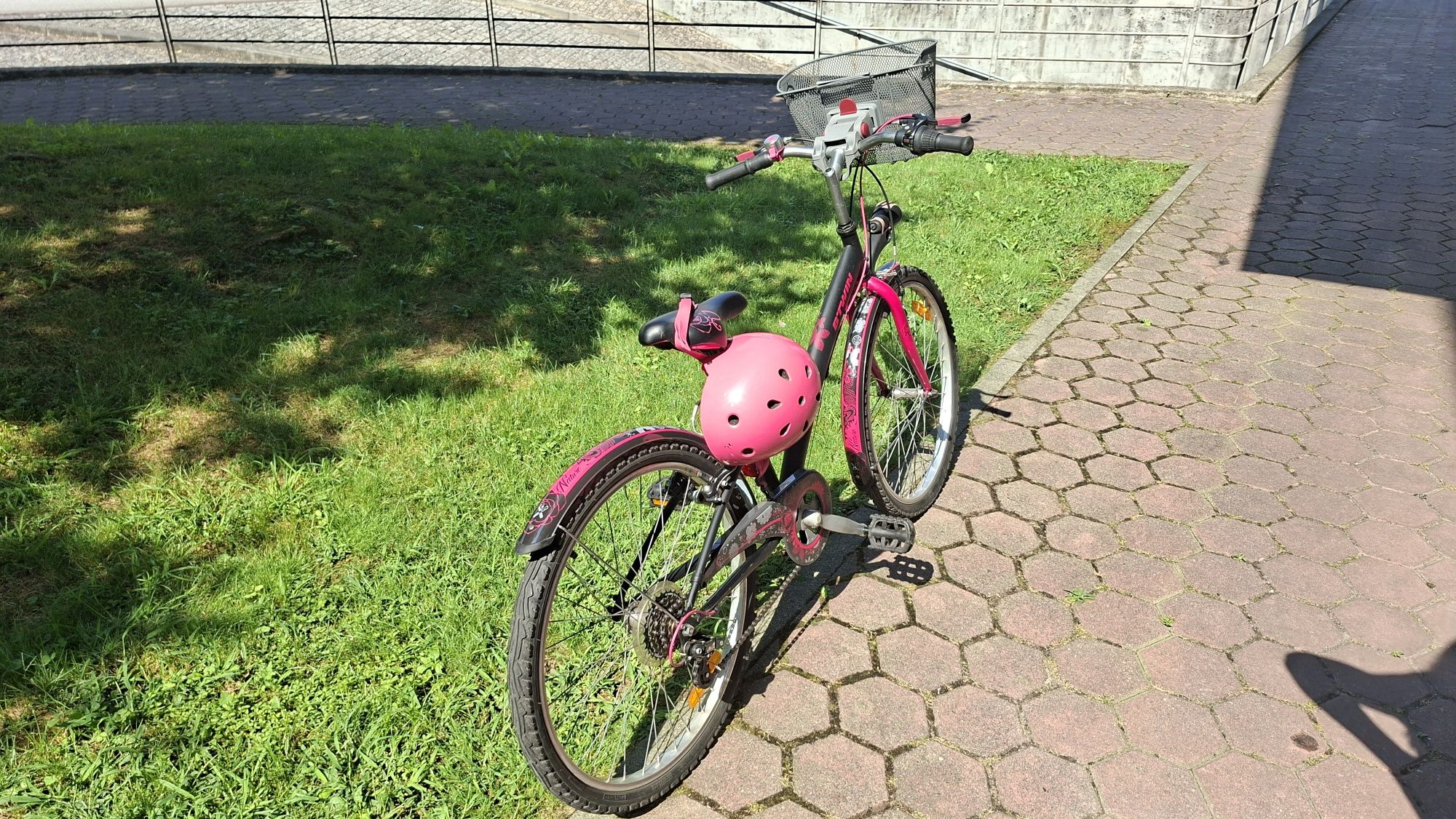 Bicicleta menina, roda 24, btwin Decathlon