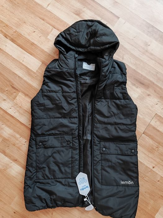 Damska Kamizelka puchowa nowa, r. s