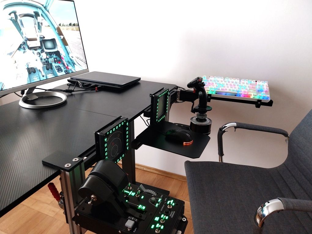 Uchwyty dla zestawu Thrustmaster Warthog