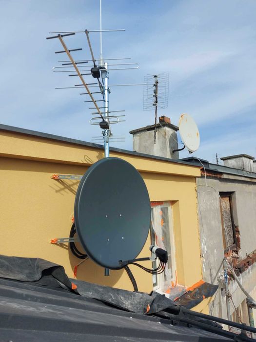 Montaż anten, serwis, ustawienie, NC+, Cyfrowy Polsat, DVB-T2, LTE, 5G