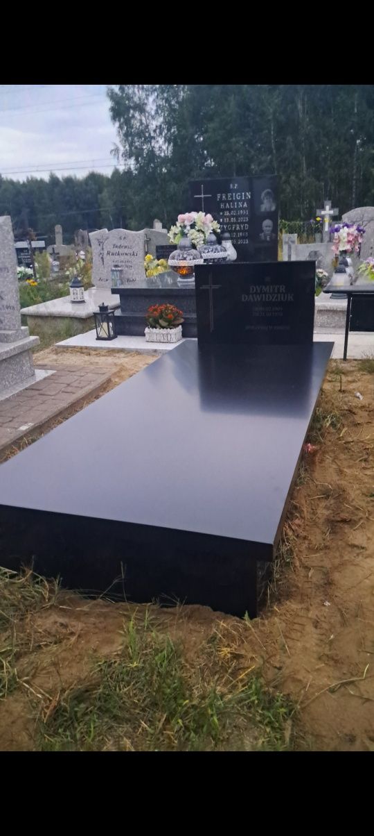 Nowoczesny Nagrobek 3100 zł z montażem Cały Kraj-Promocja