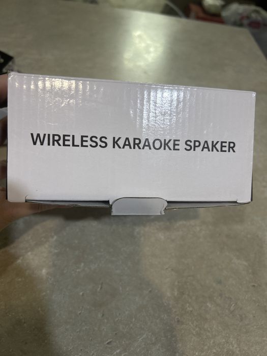 Блютуз колонка,караокє,мікрофон