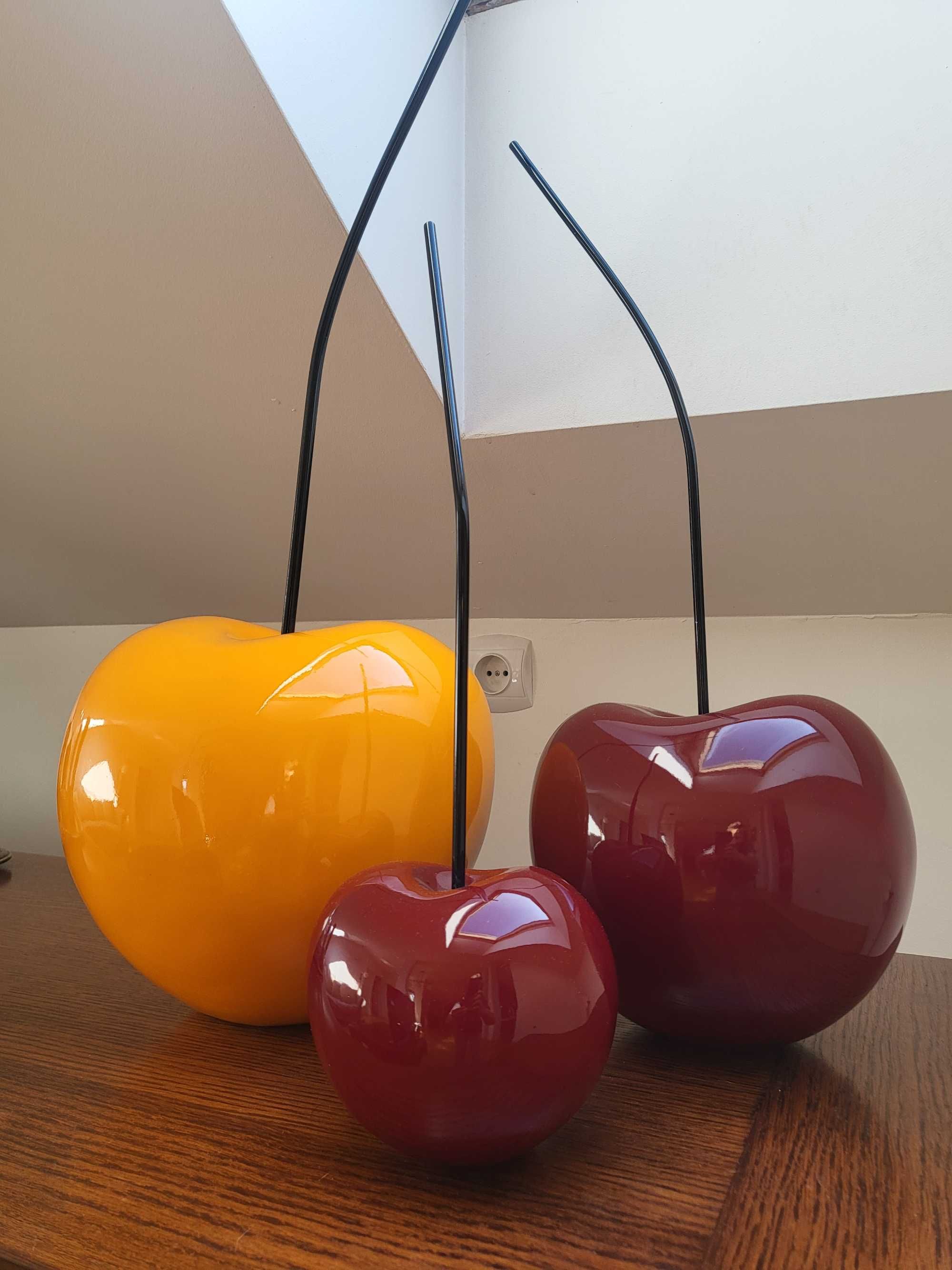 WłOSKIE Arte dal Mondo x 3 wisnie z zywicy recznie wykonane ADM