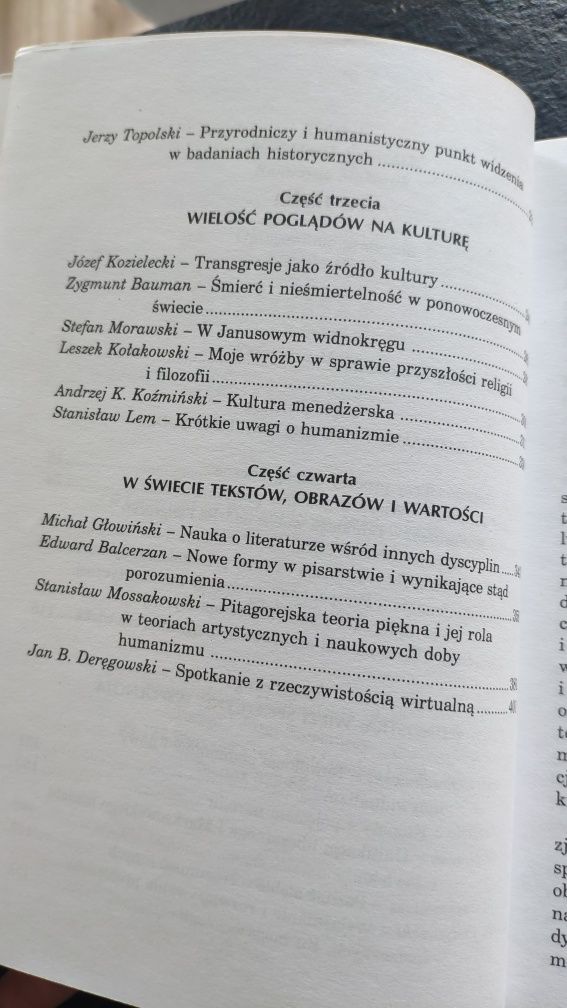 Humanistyka przełomu wieków Red. J.Kozielecki, 1999r