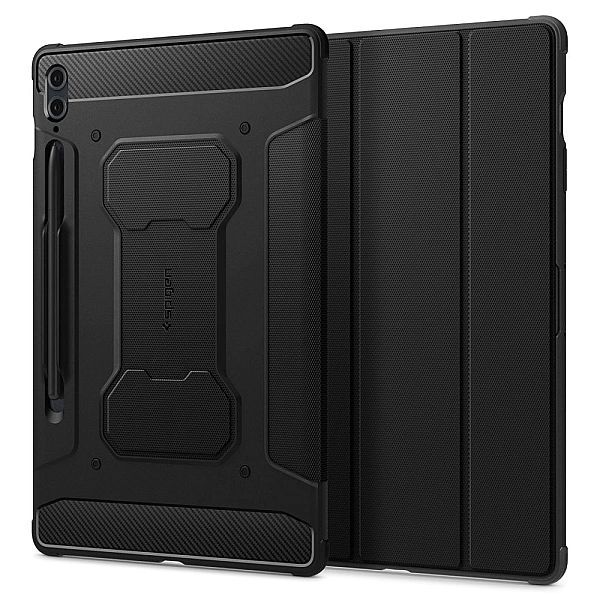 Spigen Rugged Armor ”pro” Galaxy Tab S9 Fe+ Plus 12.4 X610 / X616b Bla