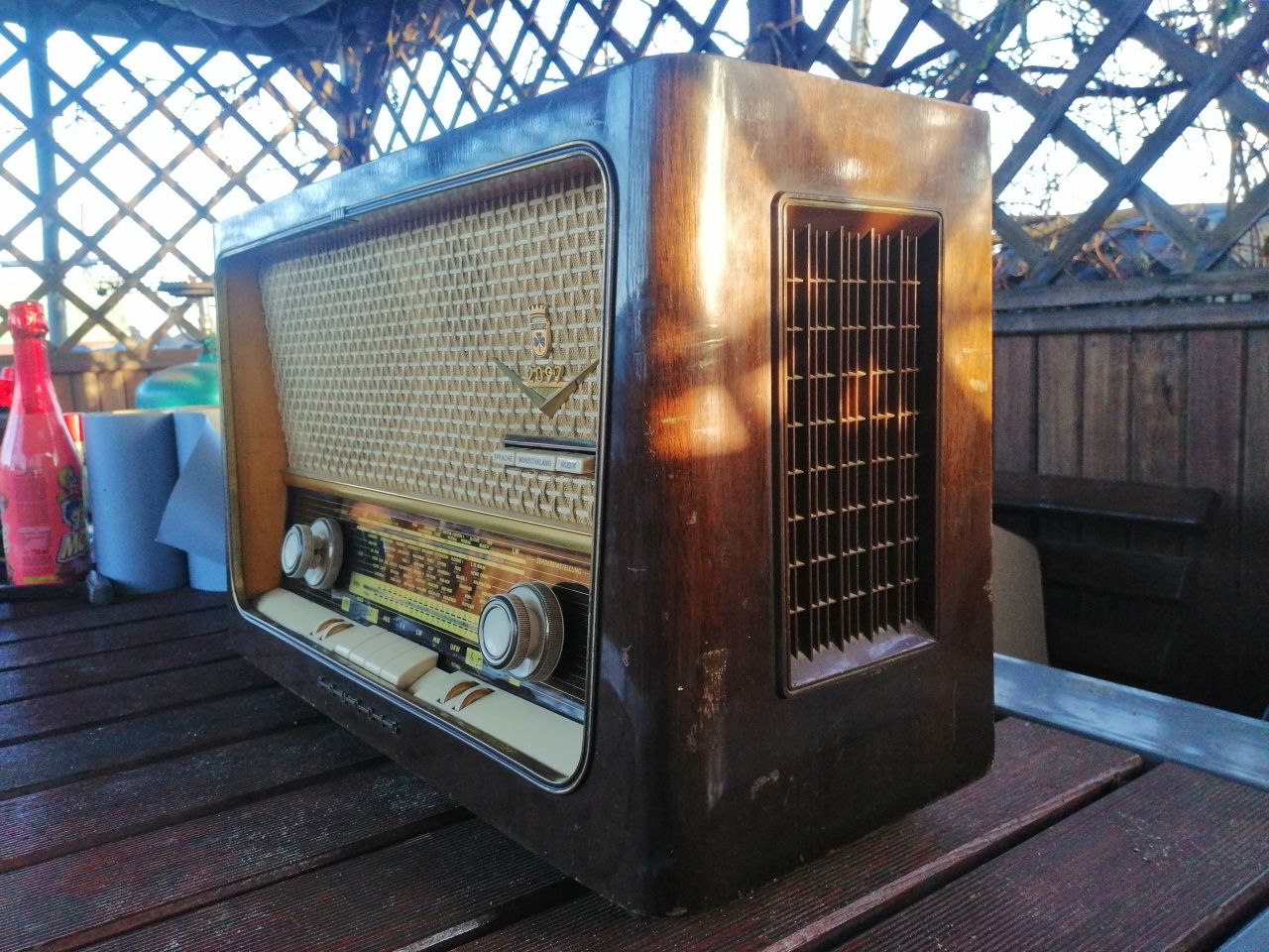 Stare radio lampowe grundig 2097