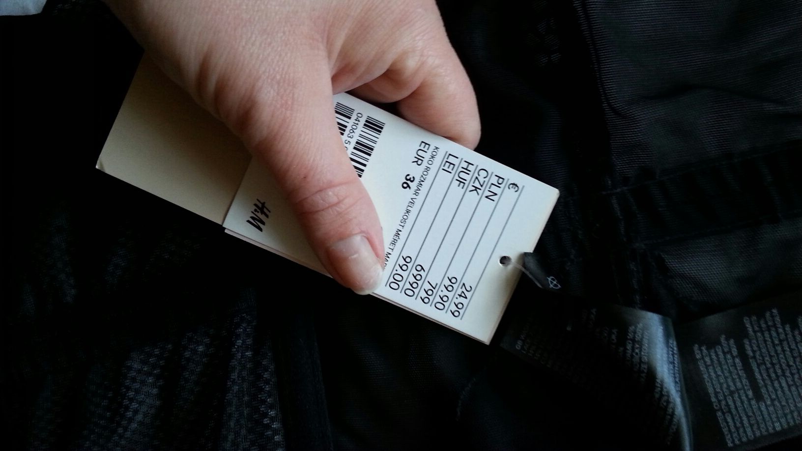 Gorset sexi Nowy H&M 36