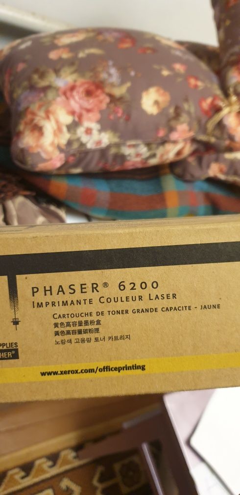 Тонер-картридж для лазерного принтера xerox phaser 6200