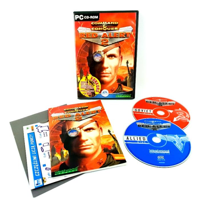 Command & and Conquer Red alert 1 2 3 generals renegade PC PL