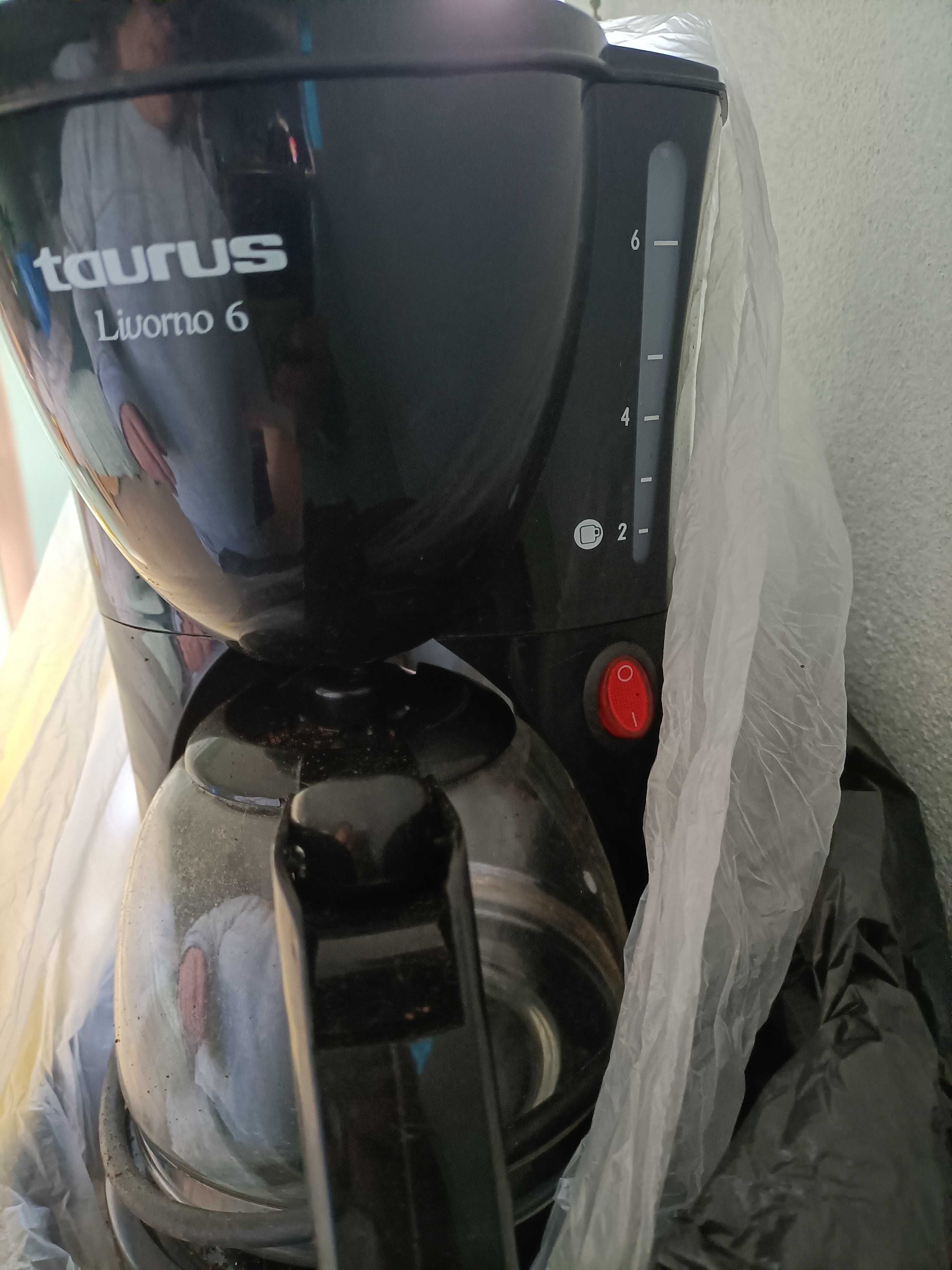Maquina de café de saco