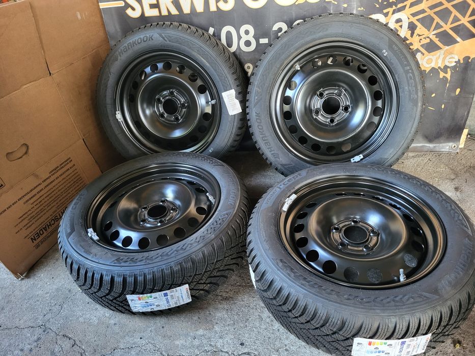 Koła zimowe 5x110 16cali Opel, 205/55/16 Hankook Nowe