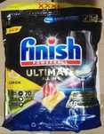 Kapsułki do zmywania FINISH Ultimate lemon 140 szt.