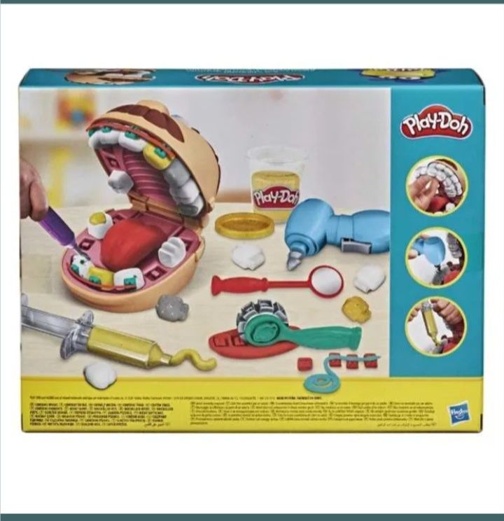 DUŻY zestaw PLAY DOH Dentysta F1259