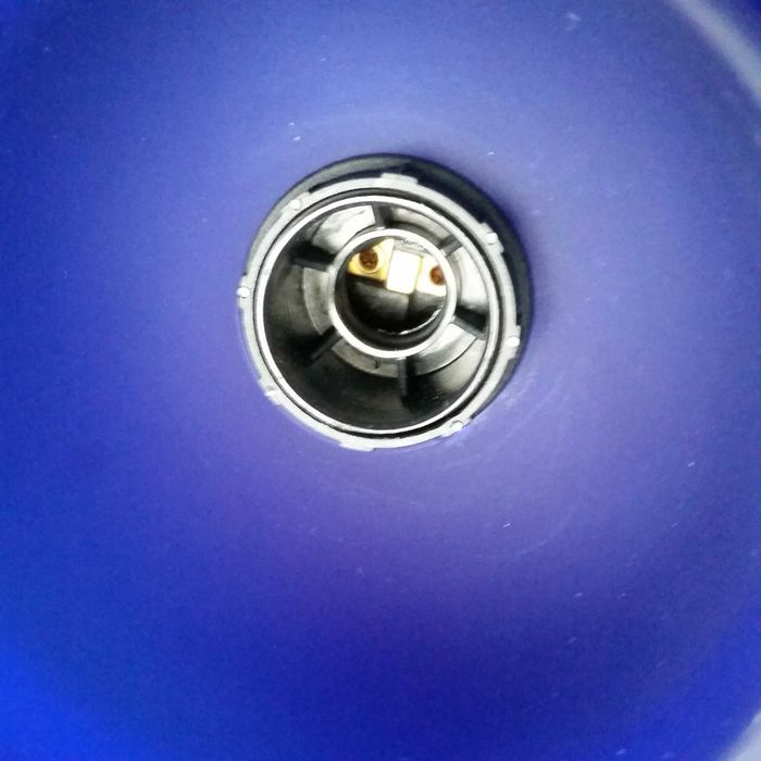 Светильник НЛО плафон синий