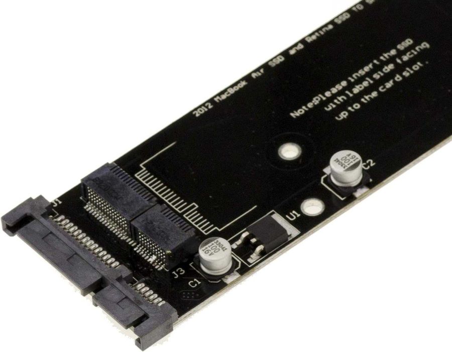 Adapter SATA do SSD Mac Pro Retina 7+17 8+18 pinów (rok 2012) - NOWY