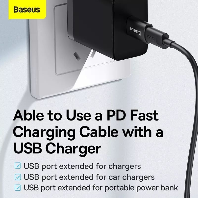 Перехідник Baseus Ingenuity Series Mini OTG Adaptor Type-C to USB-A 3.