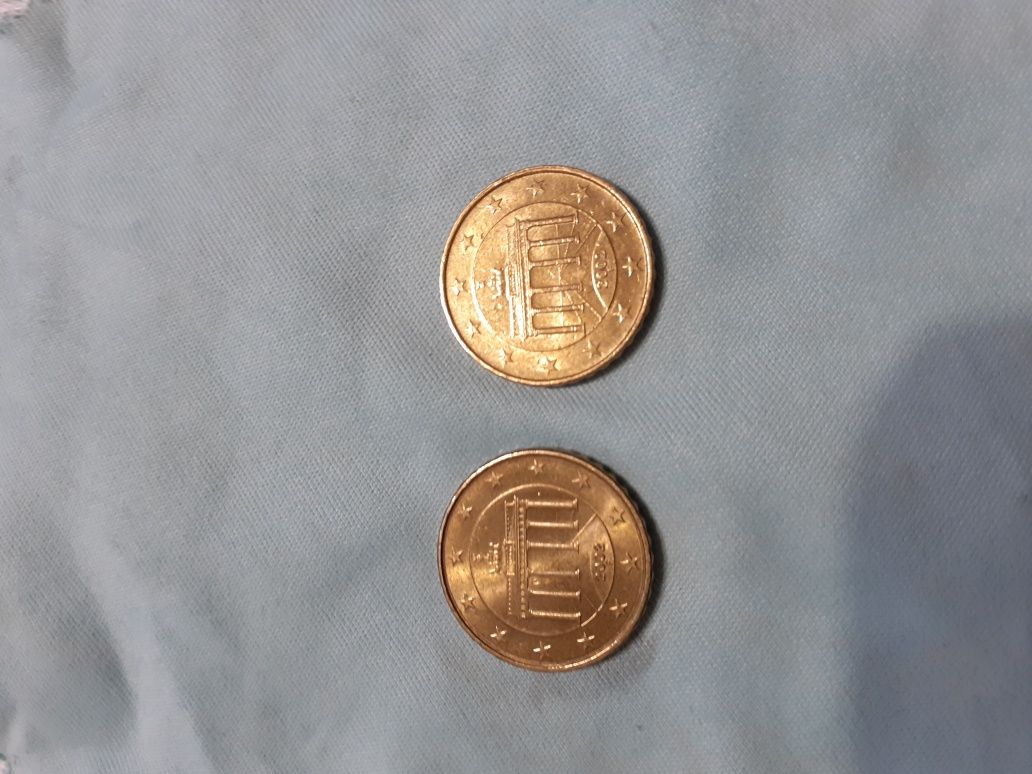 Zamienię  10 euro centów z 2002   f  na gotówkę