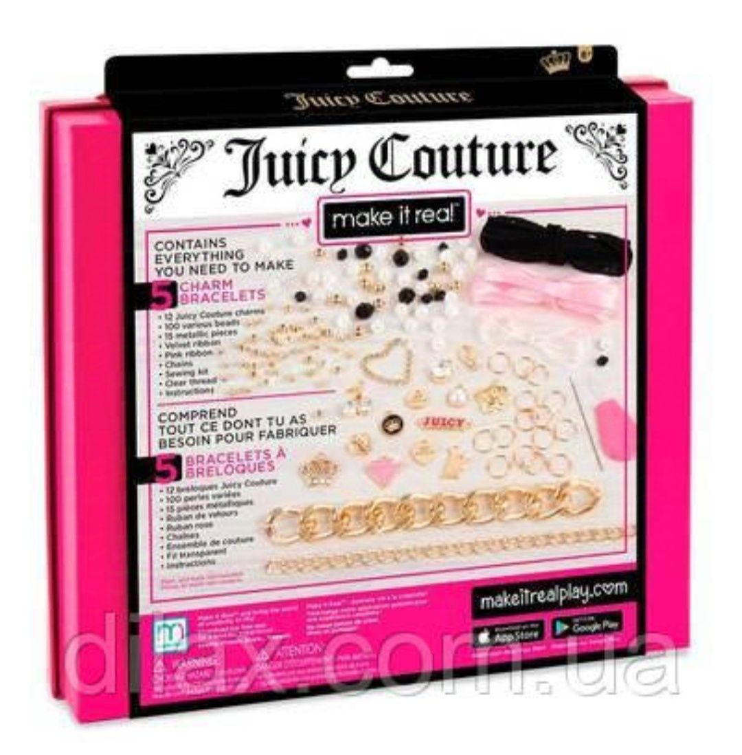 Набір для створення шарм-браслетів Make it Real Juicy Couture Королівс