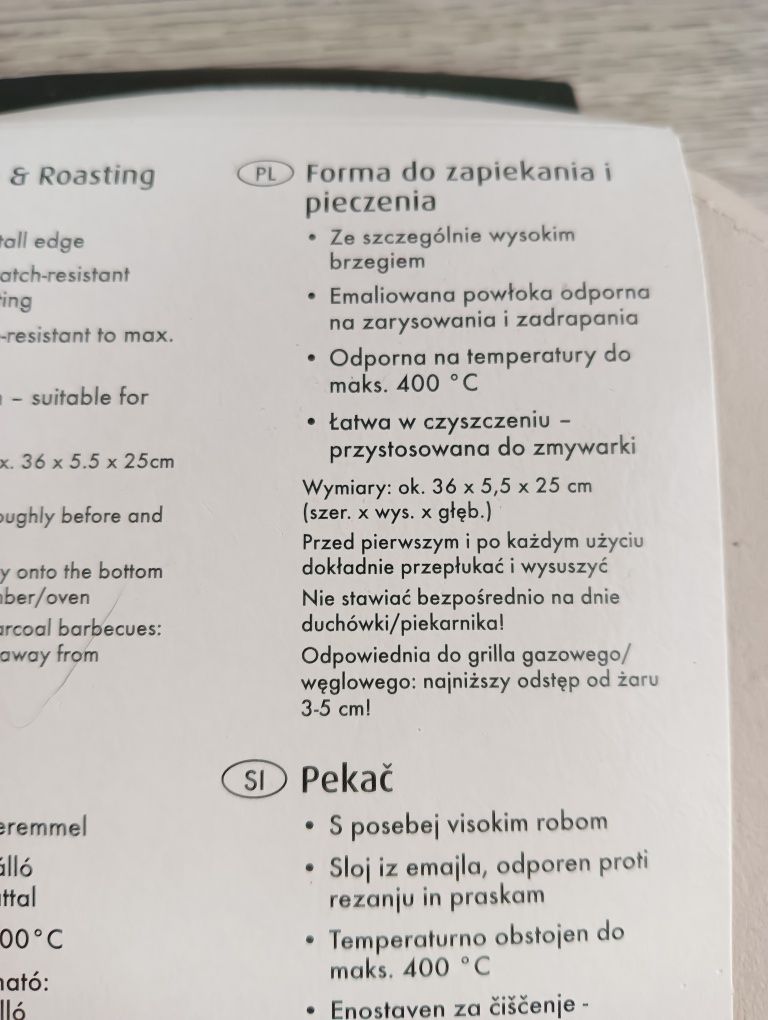 Forma do zapiekania i pieczenia