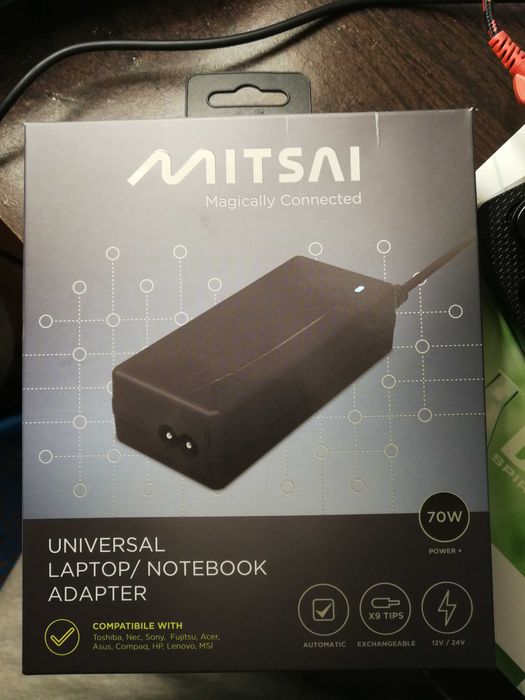 Carregador/transformador universal Mitsai