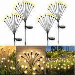 4szt Solarne drzewka led