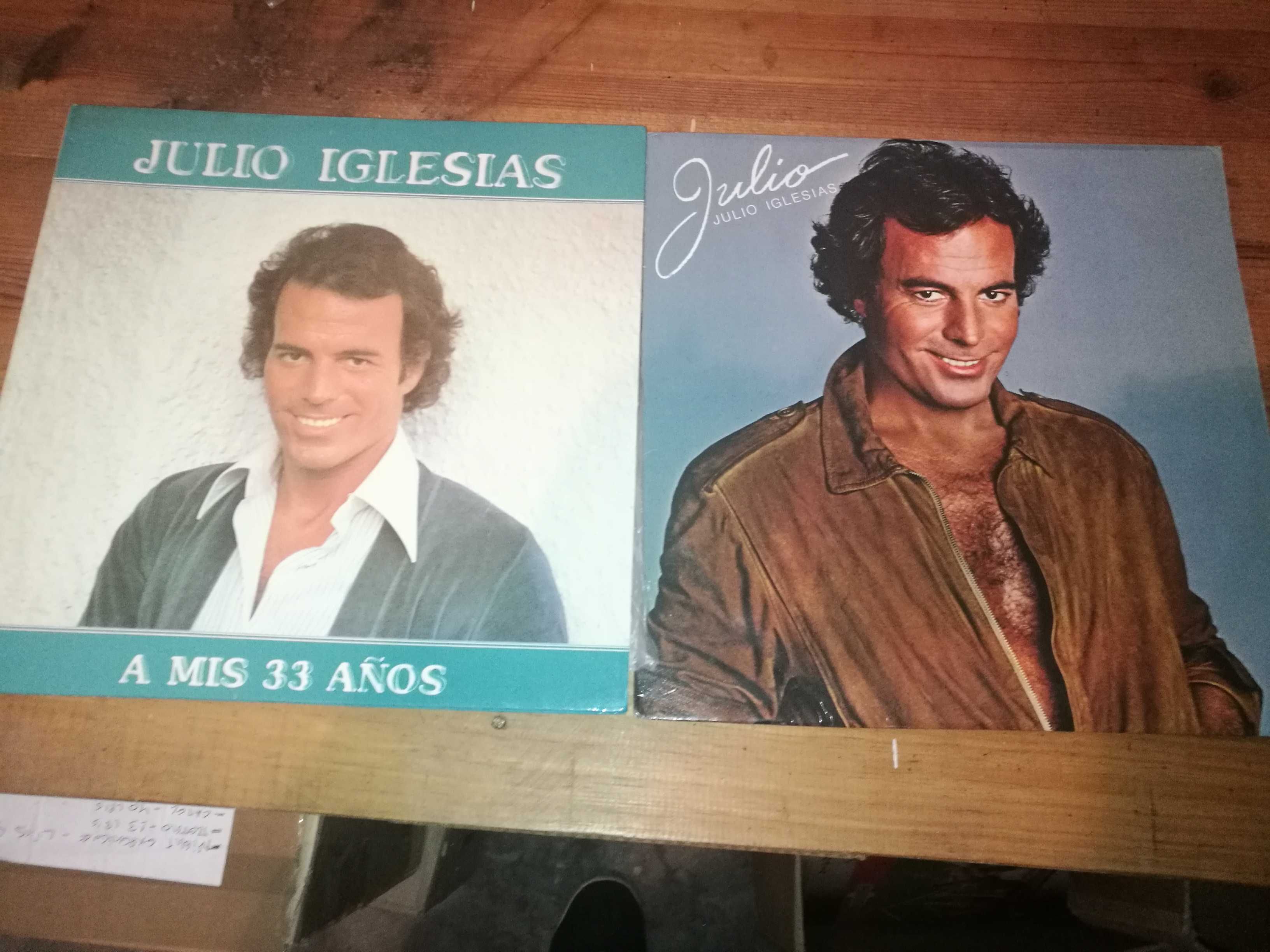 9 Lps do JULIO IGLESIAS (preços diferentes)