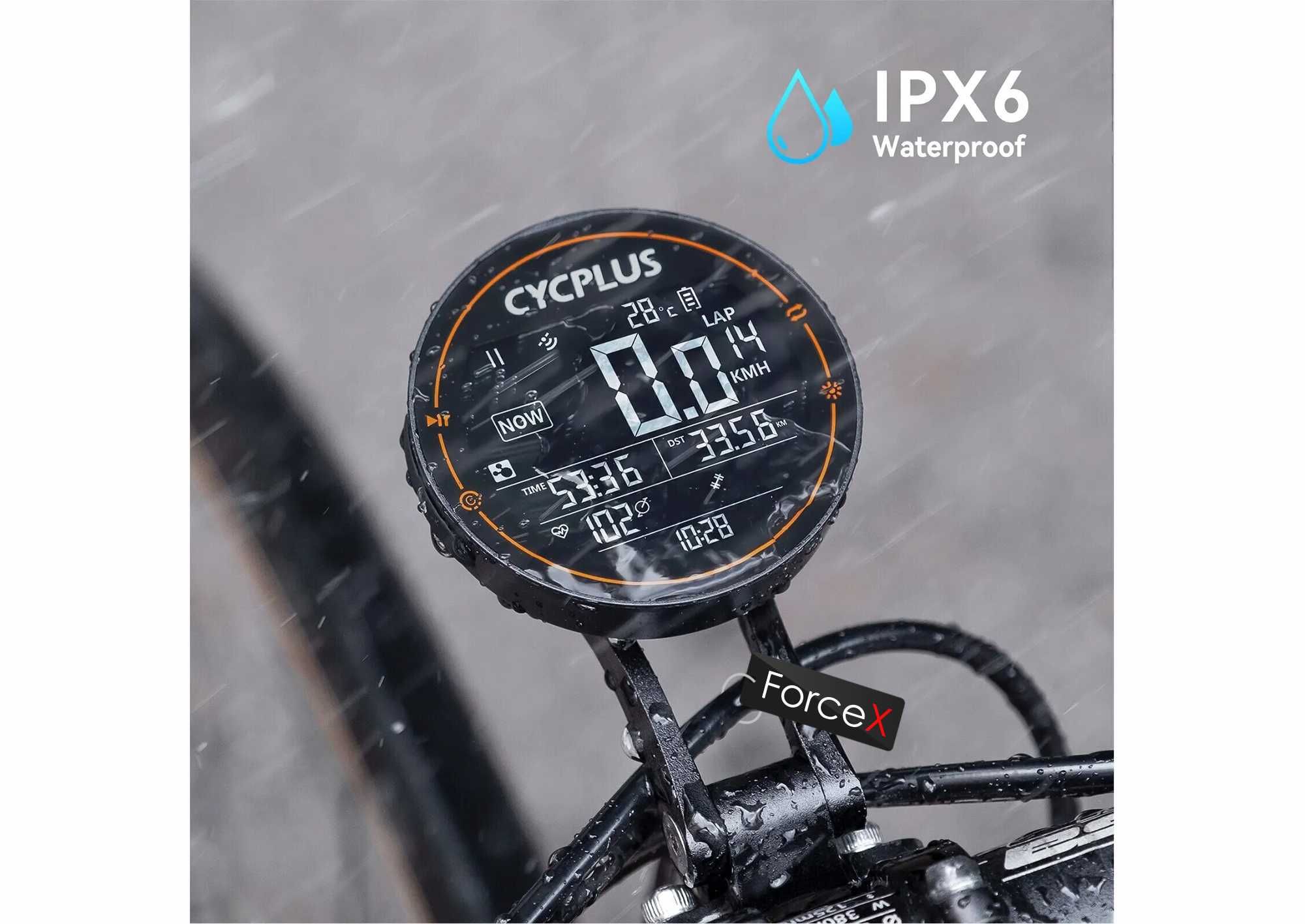 Велокомпьютер GPS Cycplus M2, с подсветкой (Гарантия)
