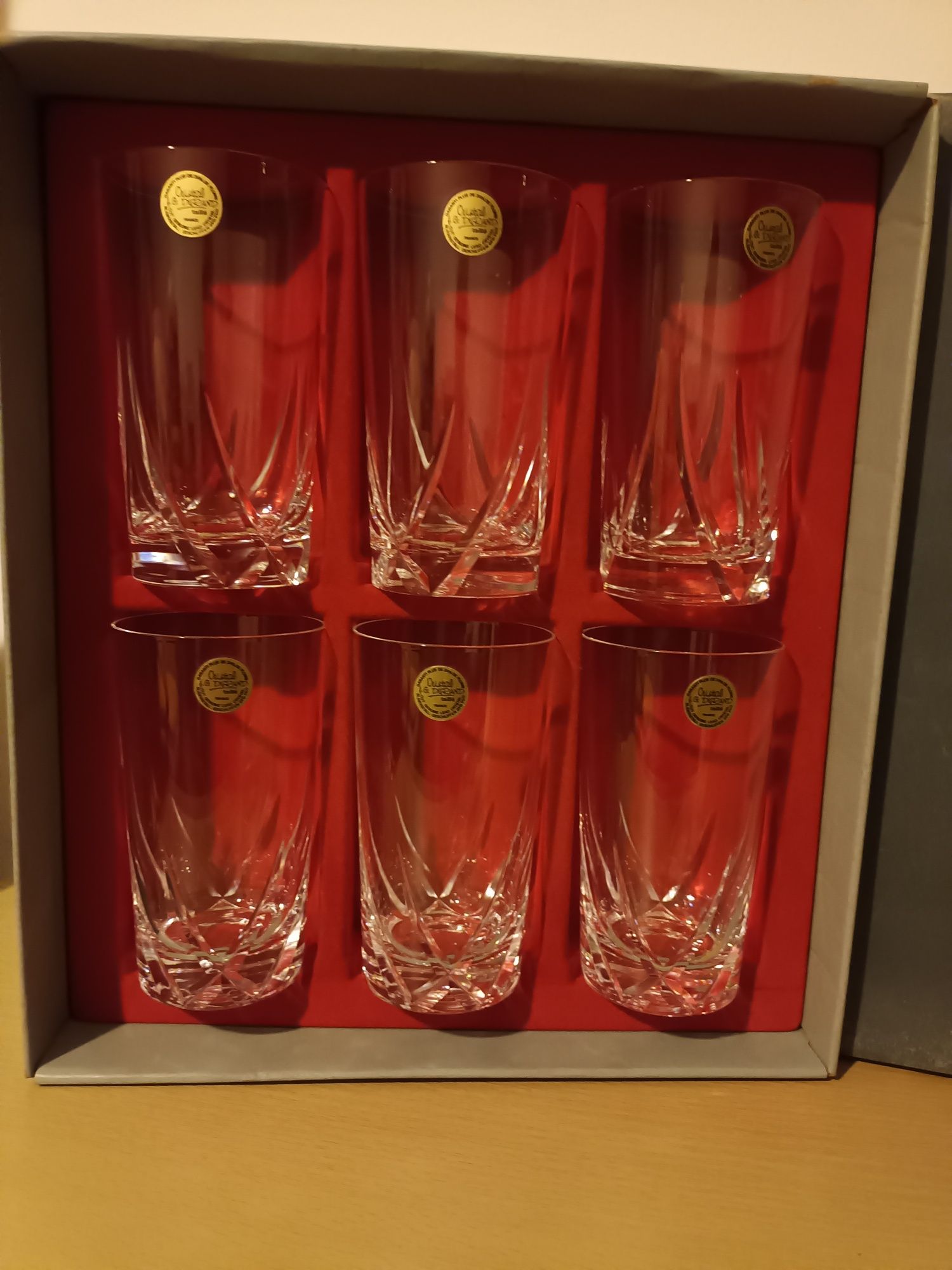 Serviço Copos Cristal J.G.Durand (6 Água)