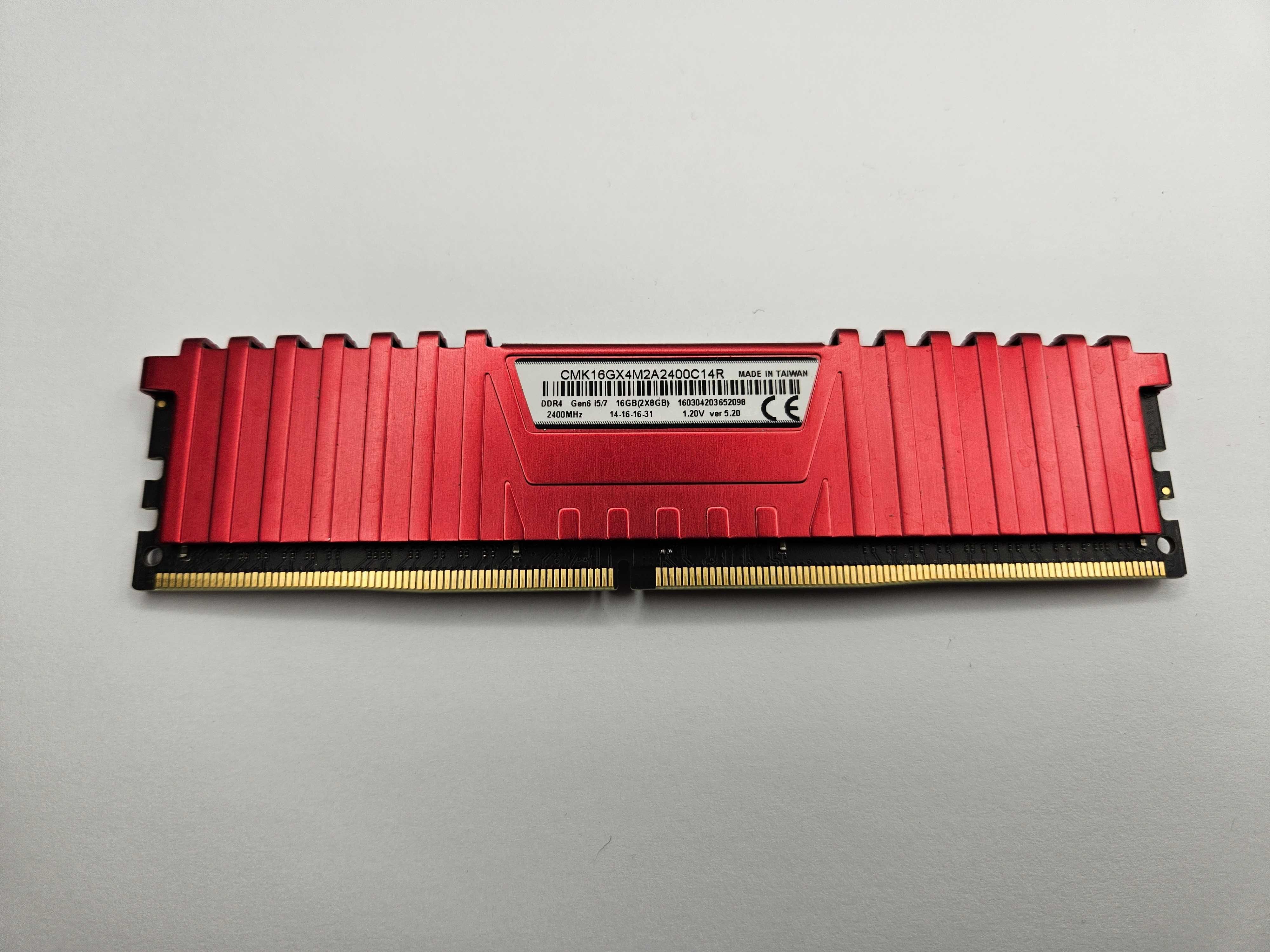 Pamięć DDR4 8GB Corsair Vengeance LPX 2400MHz CL14 CMK8GX4M1A2400C14R