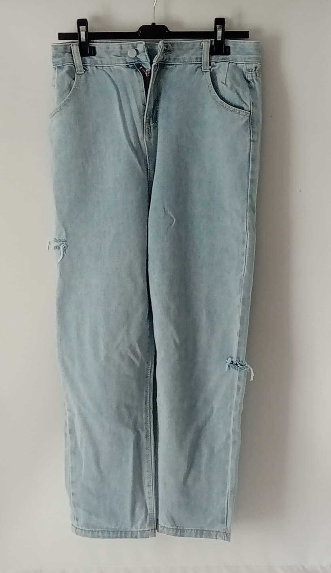 Spodnie damskie jeans wide leg