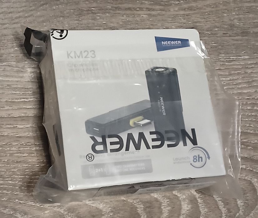 Бездротовий петличний мікрофон NEEWER KM23, новий, оригінал.