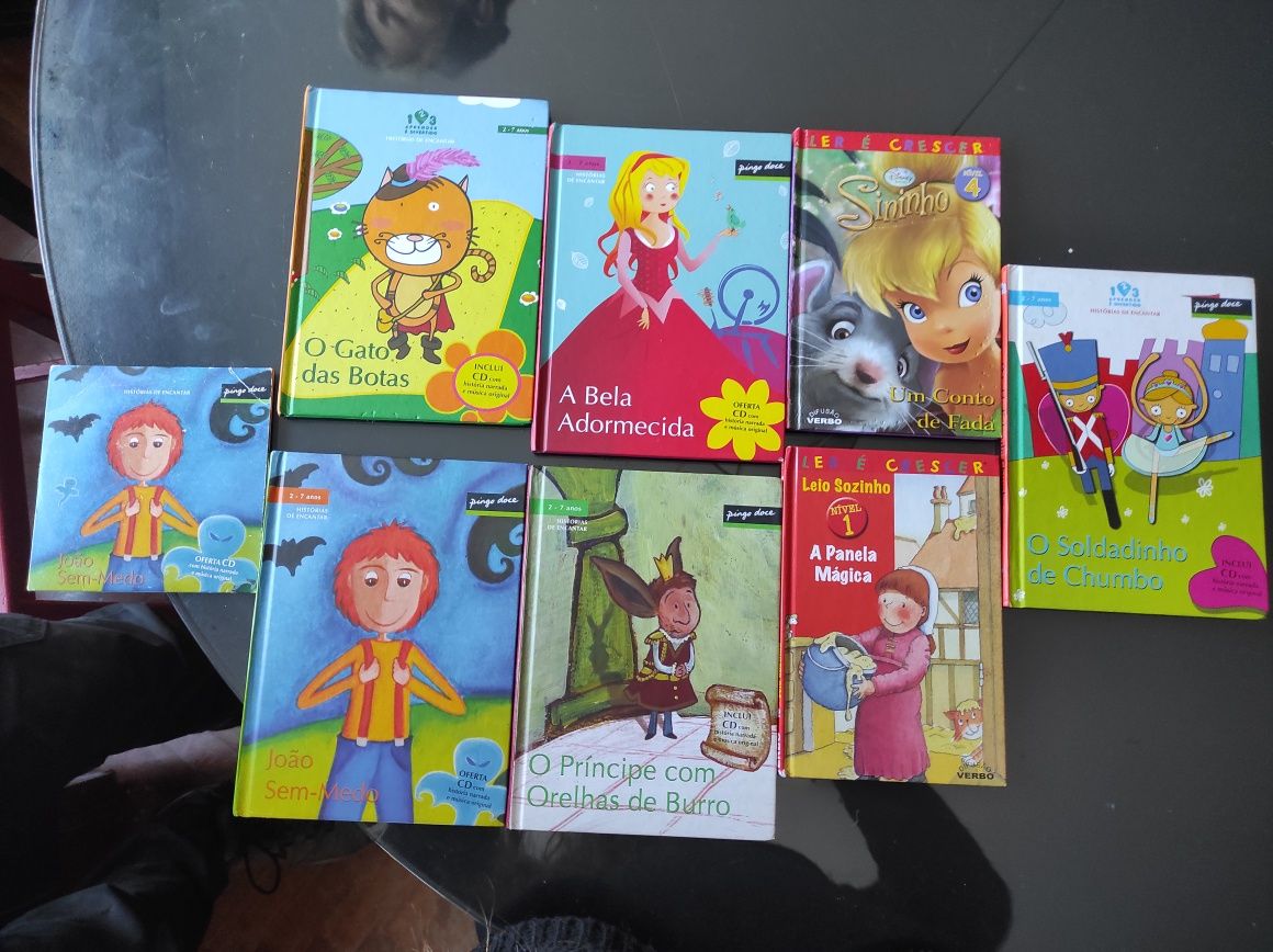Livros infantis Pingo doce e Ler é Crescer 3€