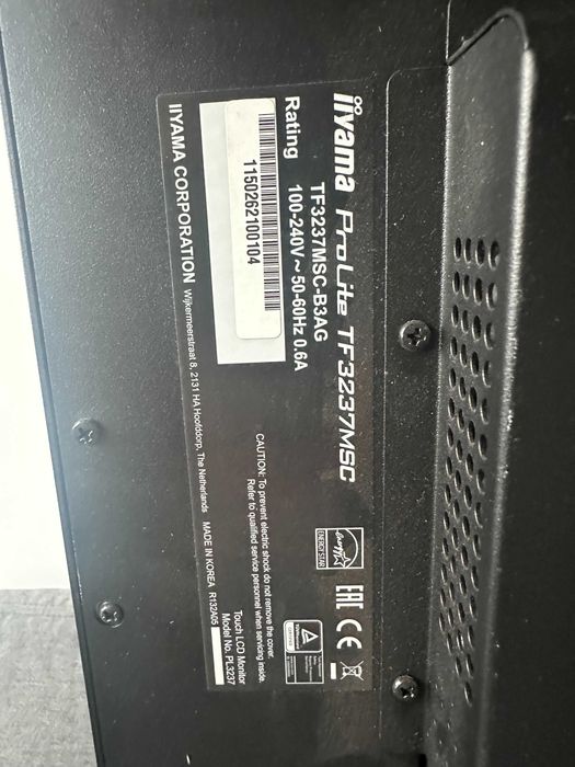 Monitor IIYAMA ProLite TF3237MSC-B3AG