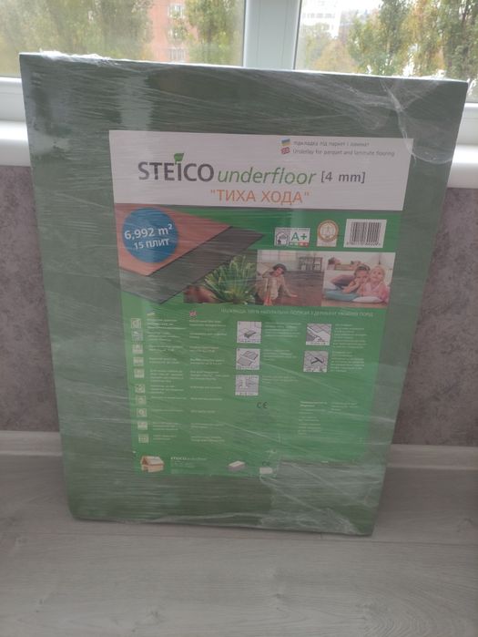 Підкладка під ламінат 4 мм Steico