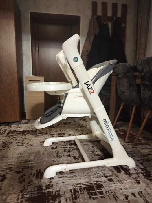 Стілець - гойдалка 3 в 1 Mioobaby Jazz Grey