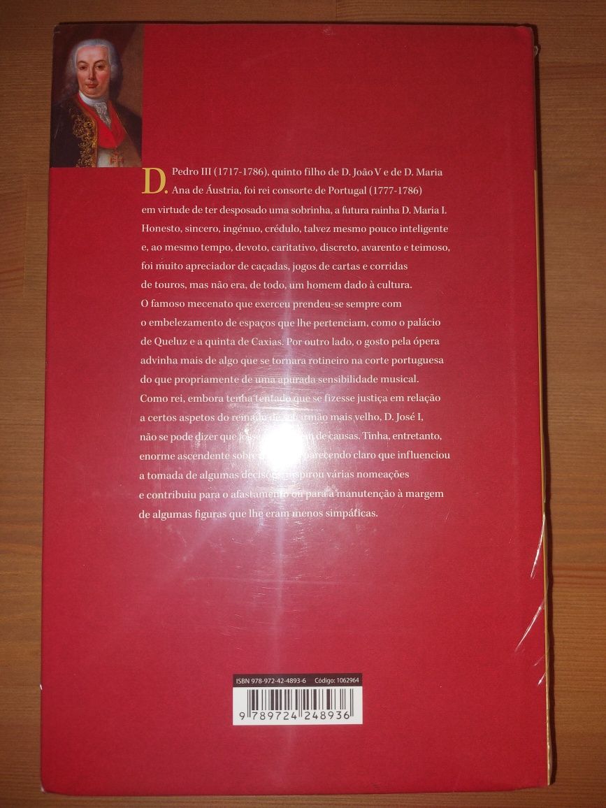 L NOVO E SELADO " D.Pedro III " Paulo Drumond Braga