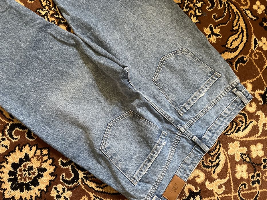 Женские джинсы размер L замеры в описании