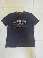 T-shirt com logótipo Kaporal