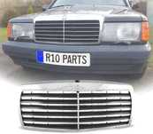GRELHA FRONTAL MERCEDES 190 W201 82-93 LOOK AVANTGARDE CROMADO
