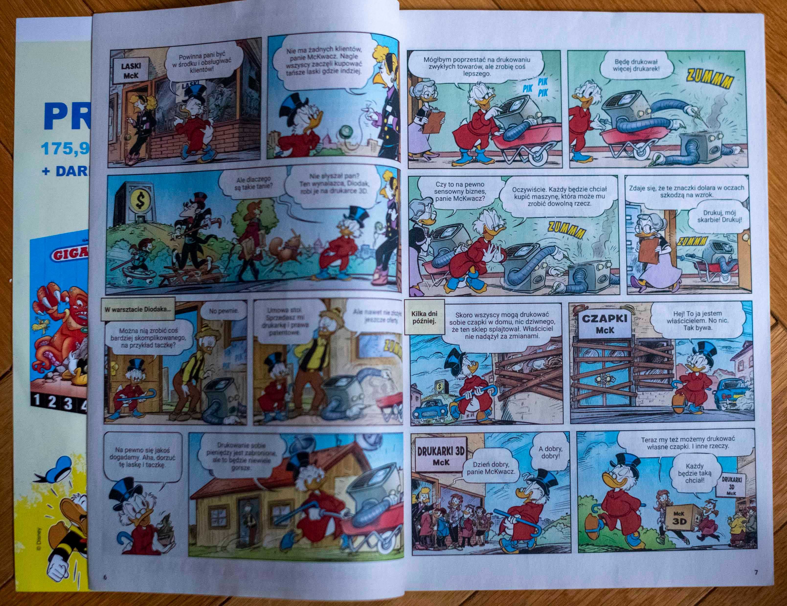 Kaczor Donald Magazyn 6/2024  Egmont Polska Czasopismo czerwiec 2024